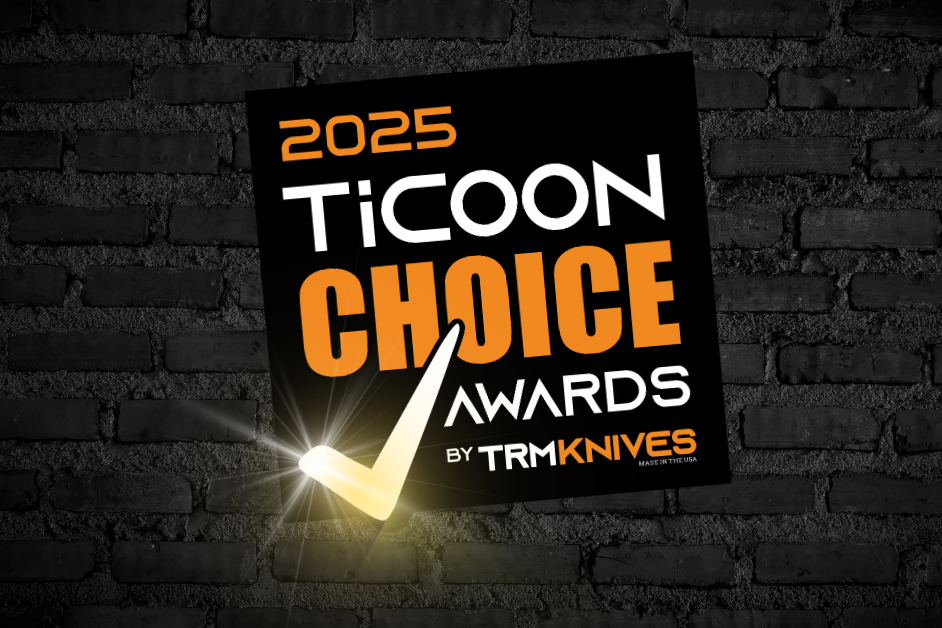 TRM Knives Launches the First Annual TiCOON Choice Awards
