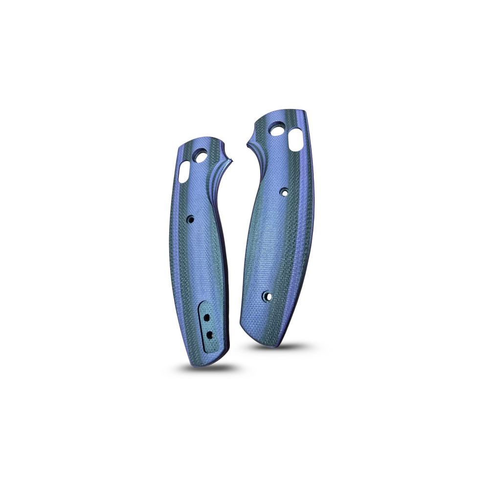 TRM Bulldog Purple 3D Contoured Scales on white background