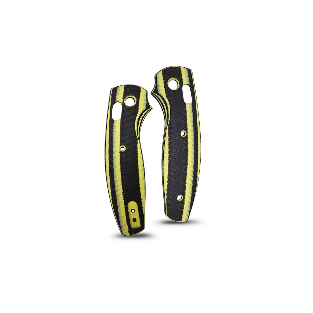 TRM Bumblebee Carbon Fiber 3D Smooth Contoured Scales on white background
